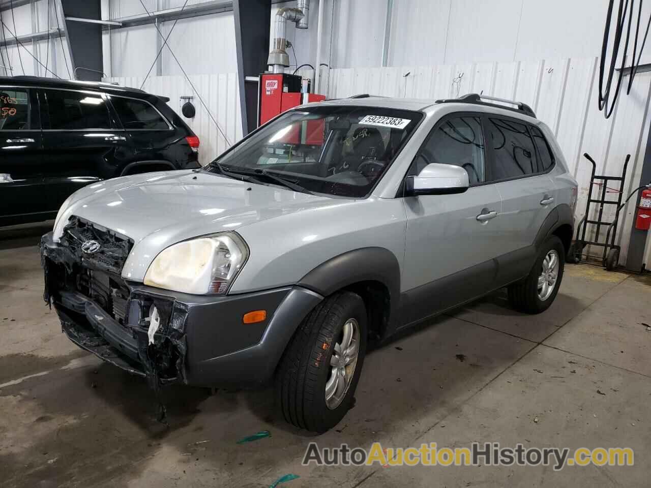 2008 HYUNDAI TUCSON SE, KM8JN12D98U880112