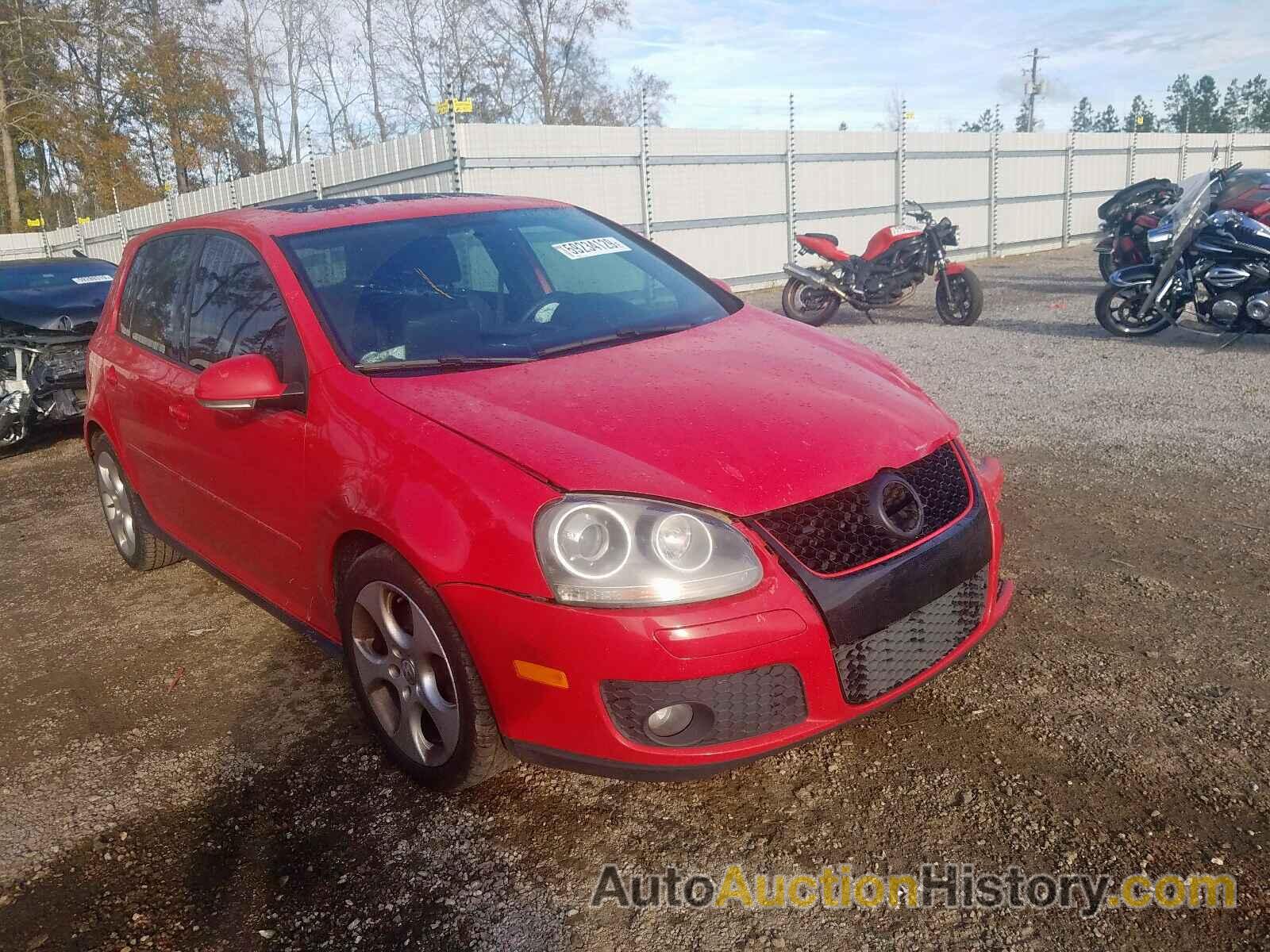 2007 VOLKSWAGEN GTI, WVWHV71K77W284196