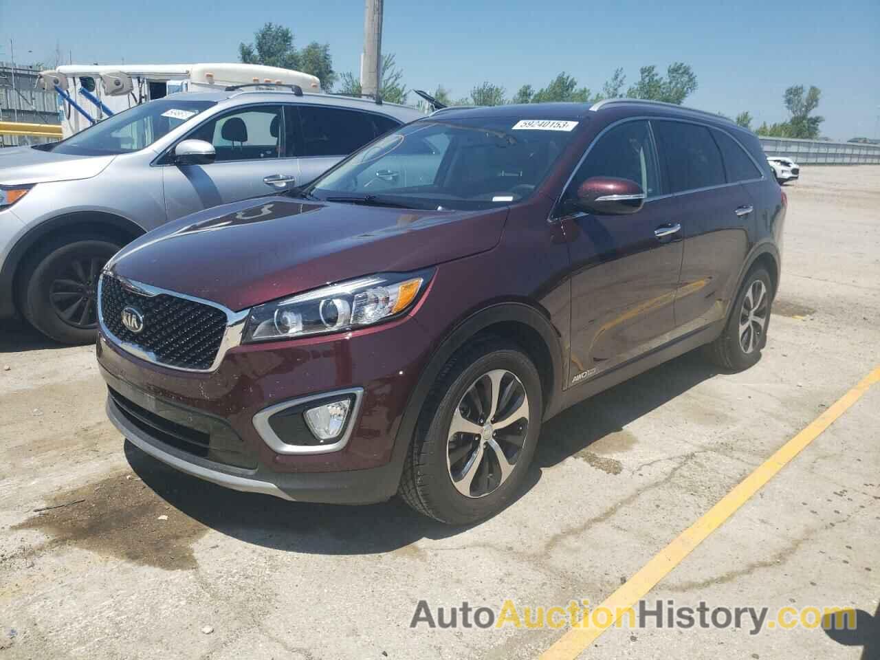 2016 KIA SORENTO EX, 5XYPHDA59GG170922