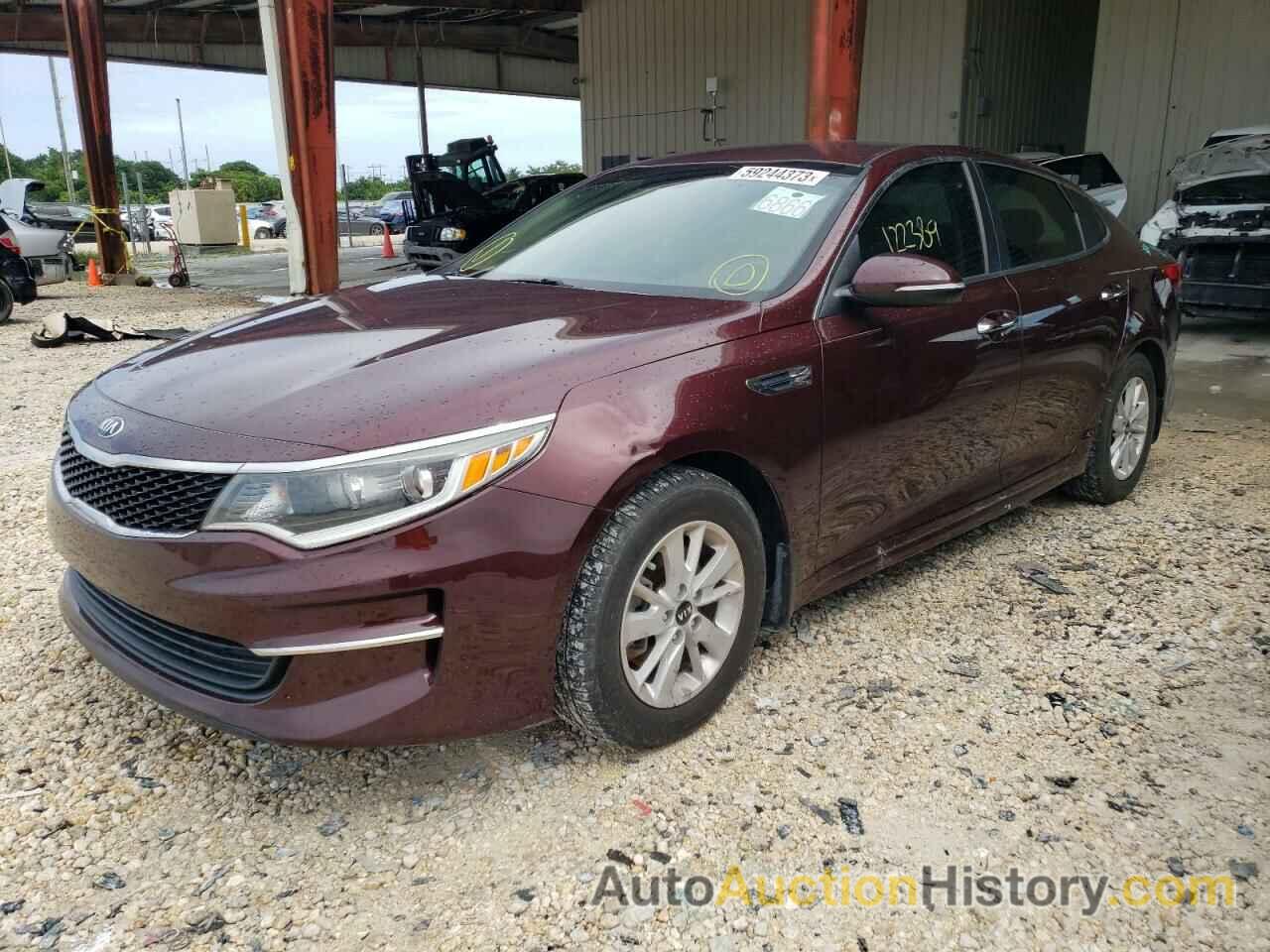 2016 KIA OPTIMA LX, 5XXGT4L37GG103198