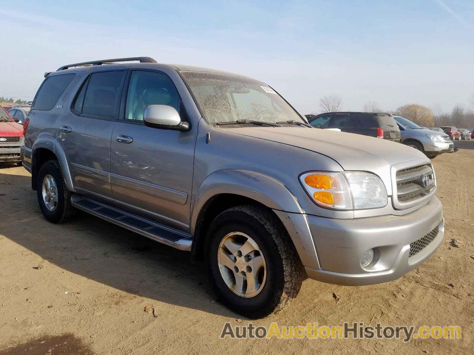 2003 TOYOTA SEQUOIA SR SR5, 5TDBT44A63S140601