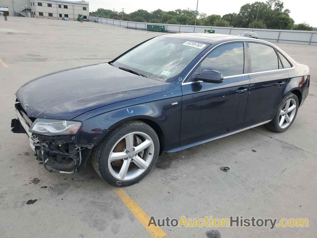 2012 AUDI A4 PREMIUM PLUS, WAUEFAFL1CN011489