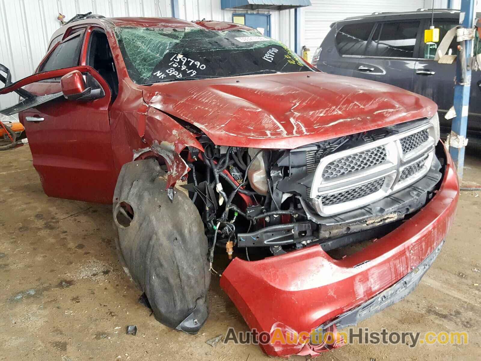 2013 DODGE DURANGO CR CREW, 1C4RDJDG9DC675732