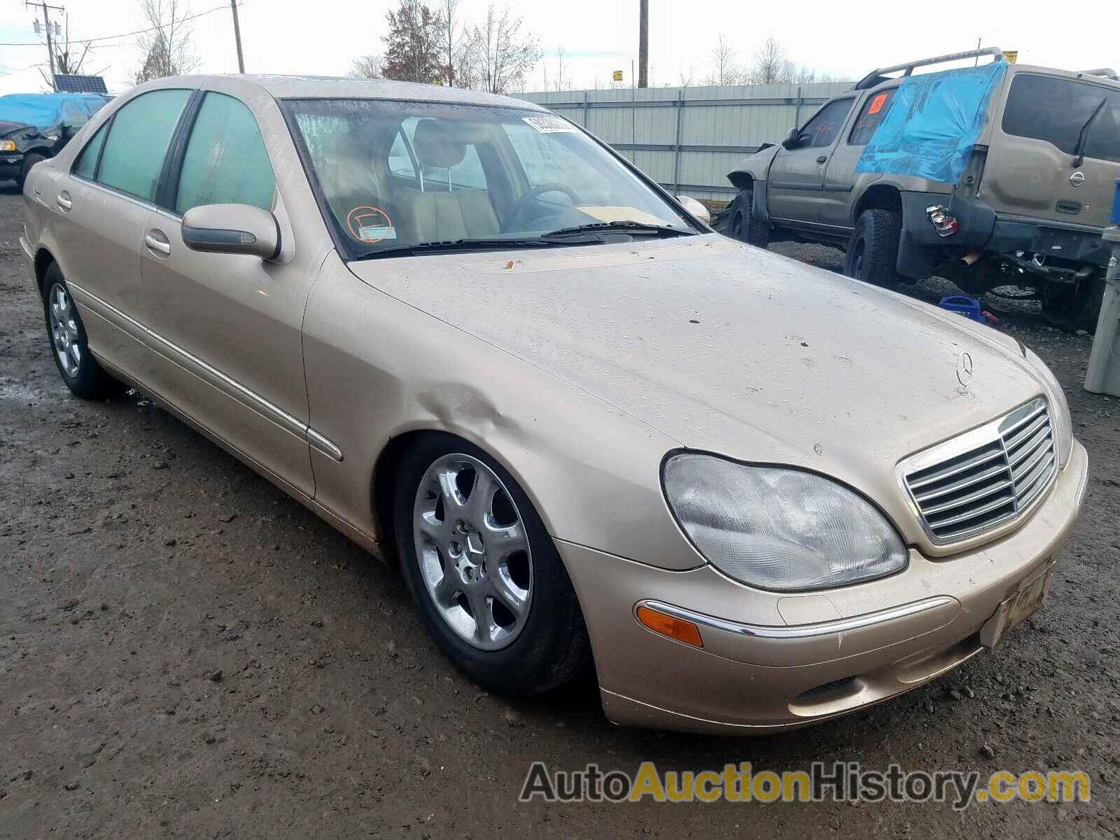 2000 MERCEDES-BENZ S 430 430, WDBNG70J2YA109289