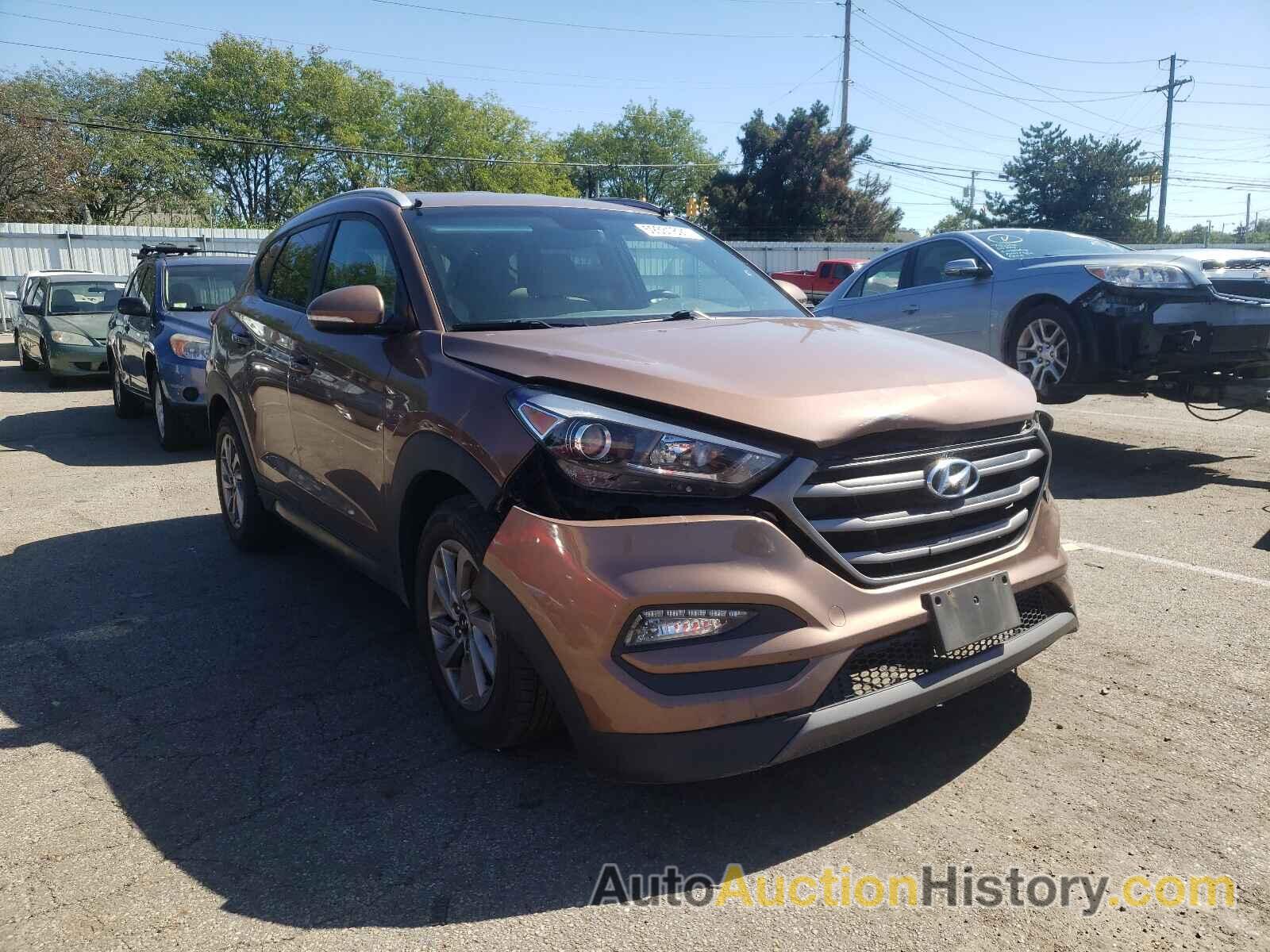 2016 HYUNDAI TUCSON LIMITED, KM8J33A21GU135483