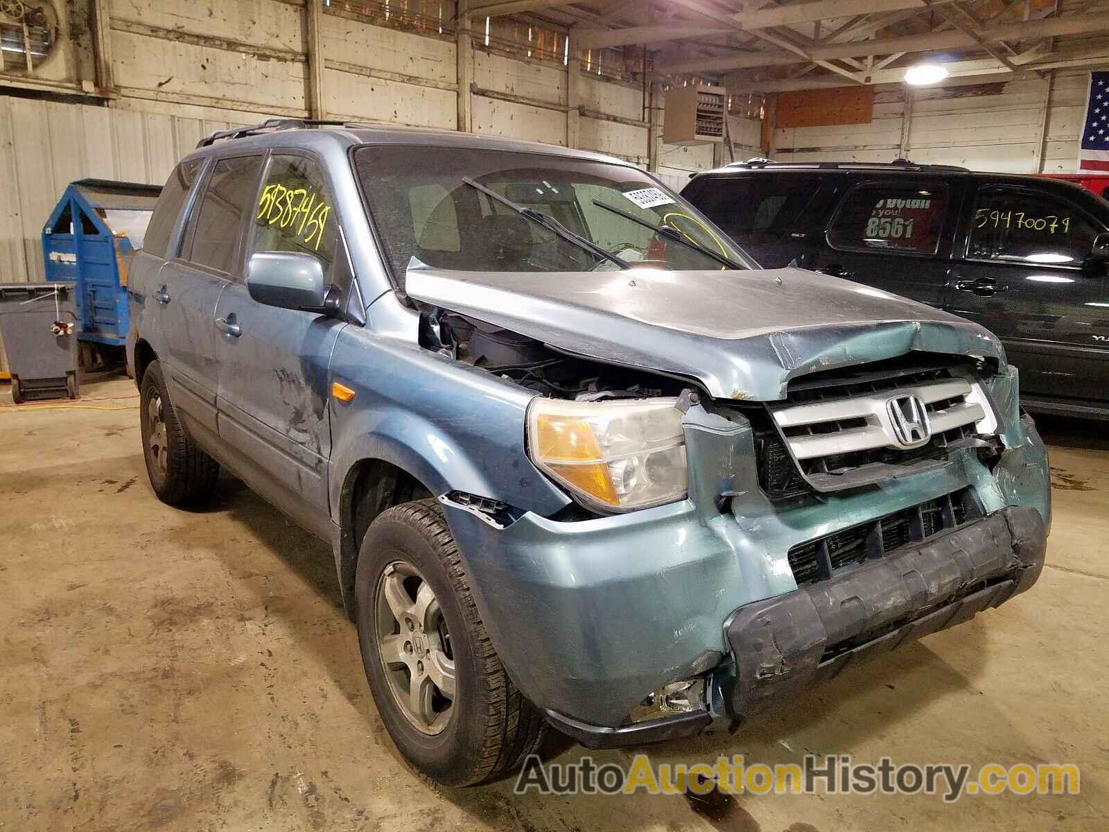 2007 HONDA PILOT EXL EXL, 5FNYF18557B019632