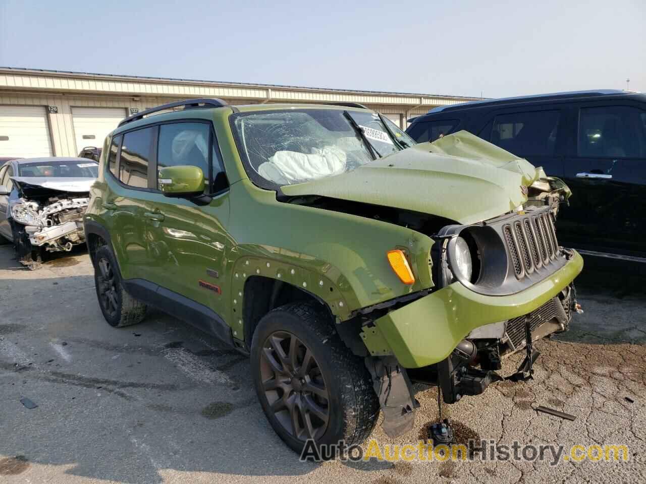 2016 JEEP RENEGADE LATITUDE, ZACCJBBTXGPC90667