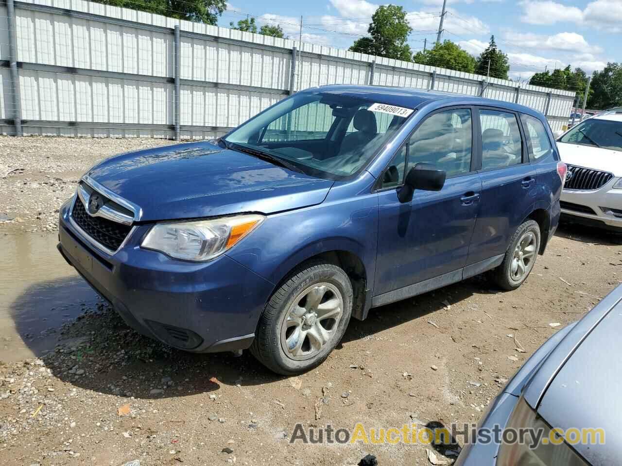 2014 SUBARU FORESTER 2.5I, JF2SJAAC4EG441103