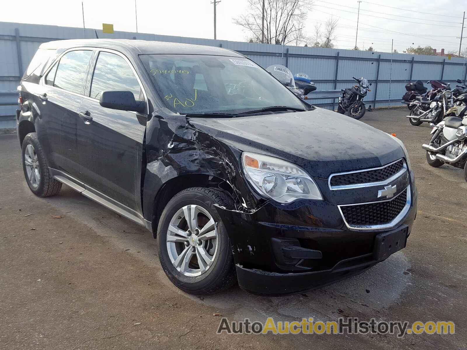 2012 CHEVROLET EQUINOX LS LS, 2GNALBEK5C1134570