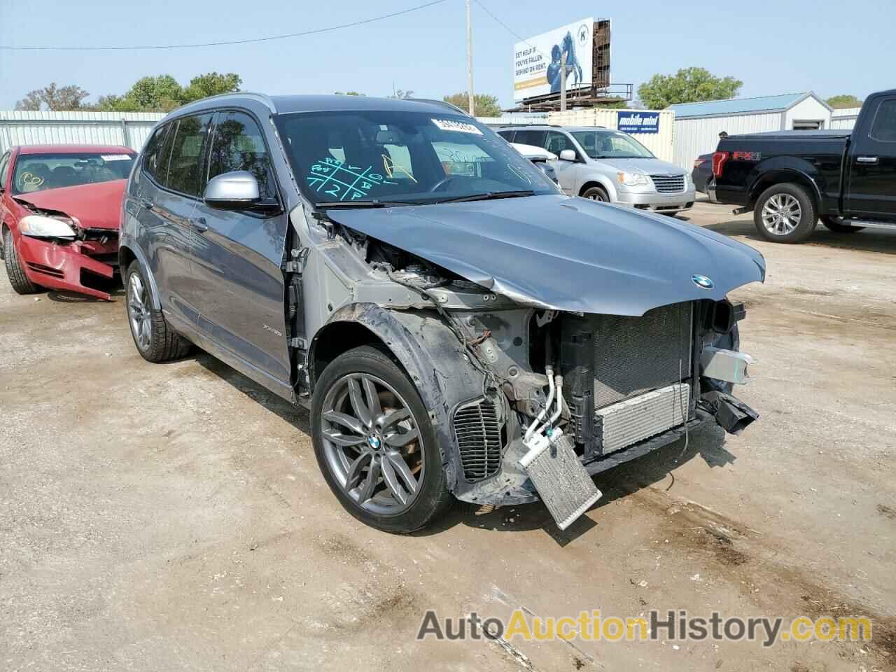 2016 BMW X3 XDRIVE35I, 5UXWX7C53G0R18498