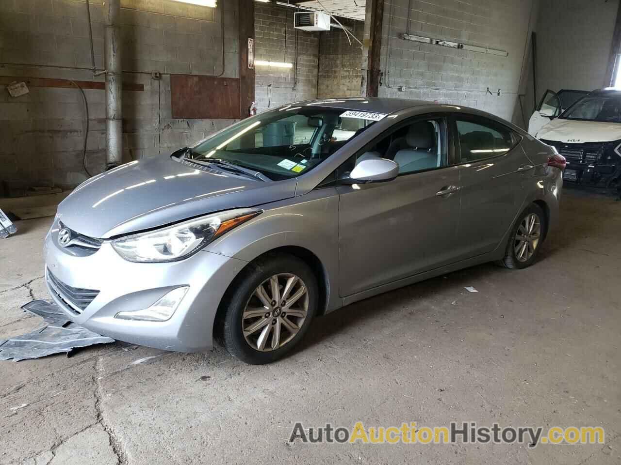 2014 HYUNDAI ELANTRA SE, KMHDH4AE5EU203036