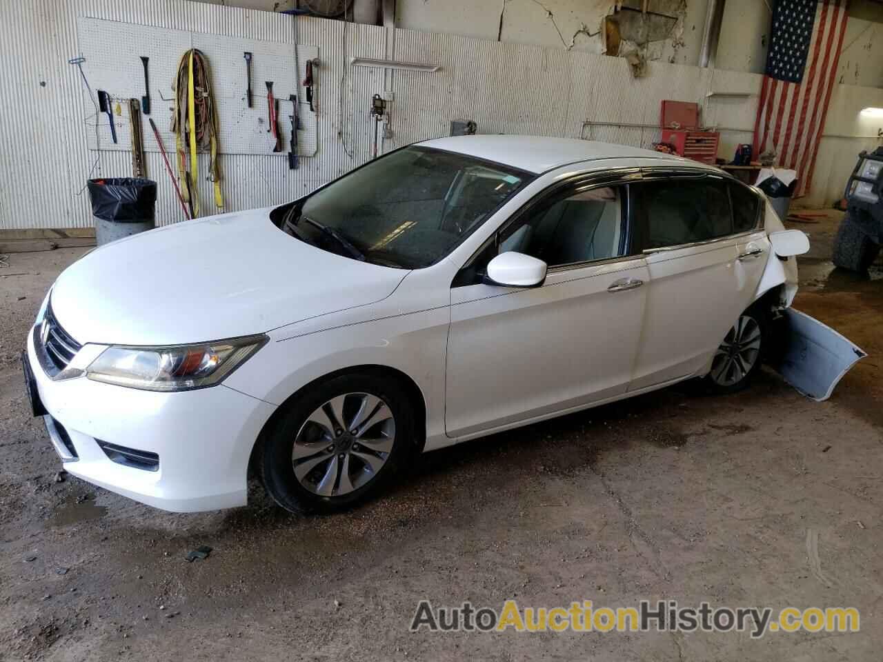 2013 HONDA ACCORD LX, 1HGCR2F35DA274554