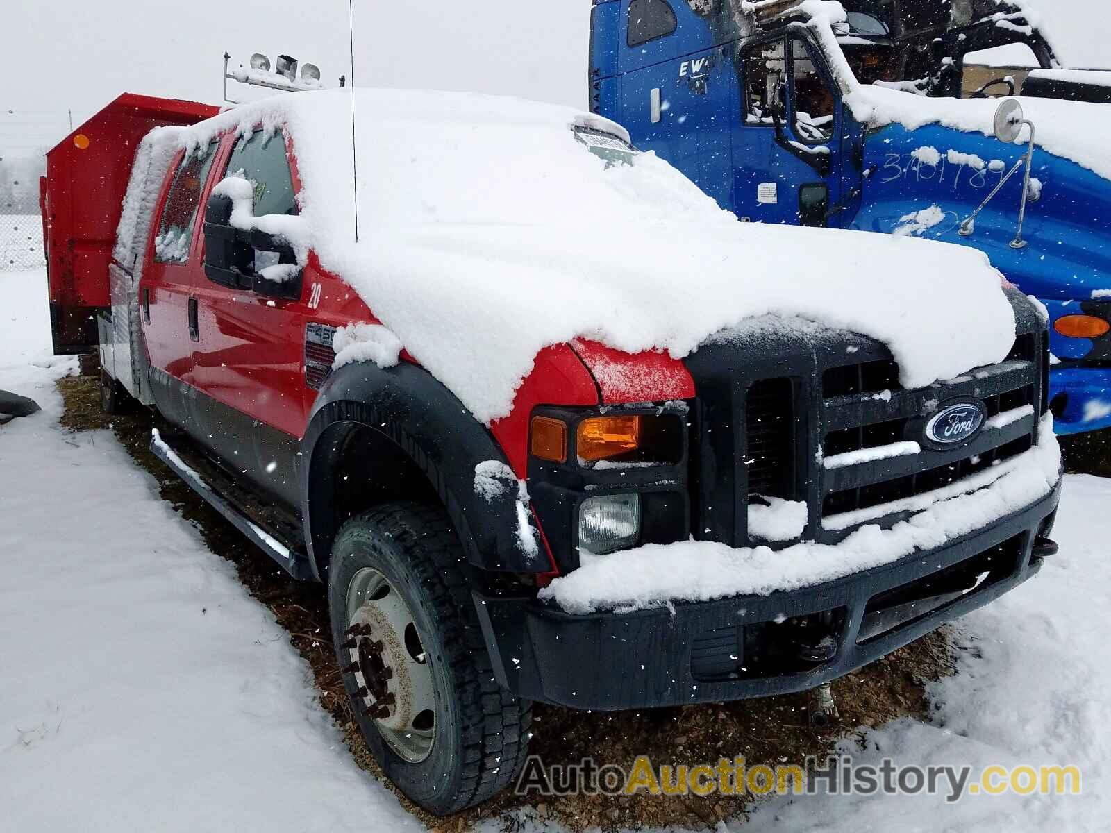 2009 FORD F450 SUPER SUPER DUTY, 1FDAW47R99EA87844