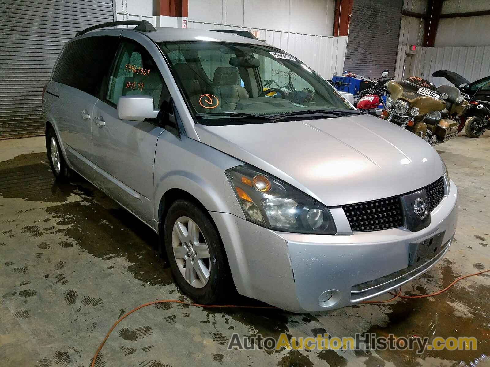 2004 NISSAN QUEST S S, 5N1BV28U74N309529