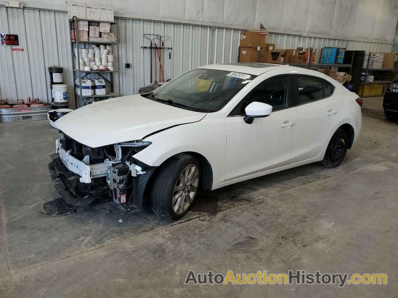 MAZDA 3 GRAND TOURING, JM1BM1W38F1242963