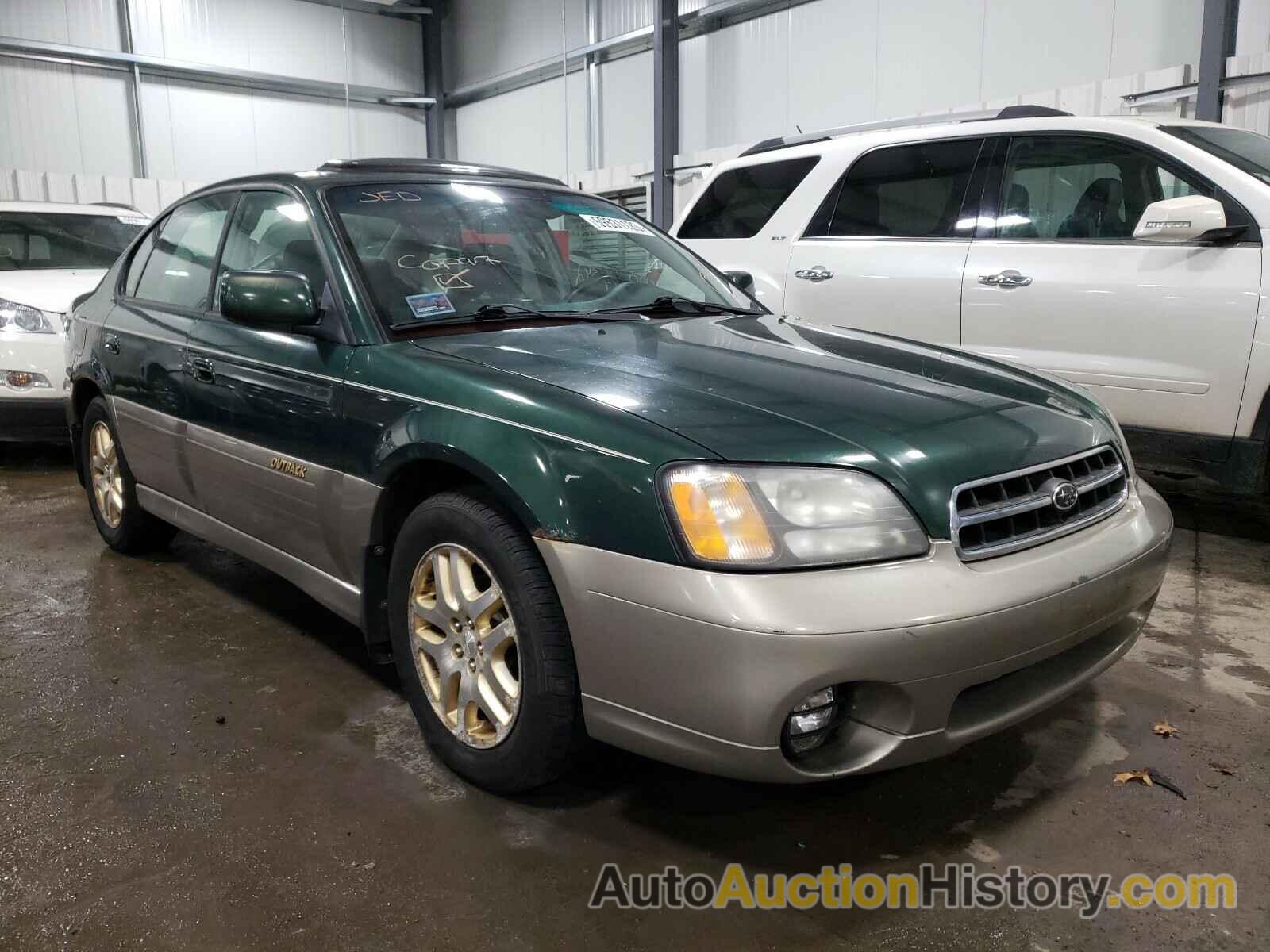 2000 SUBARU LEGACY OUTBACK LIMITED, 4S3BE6863Y7207197