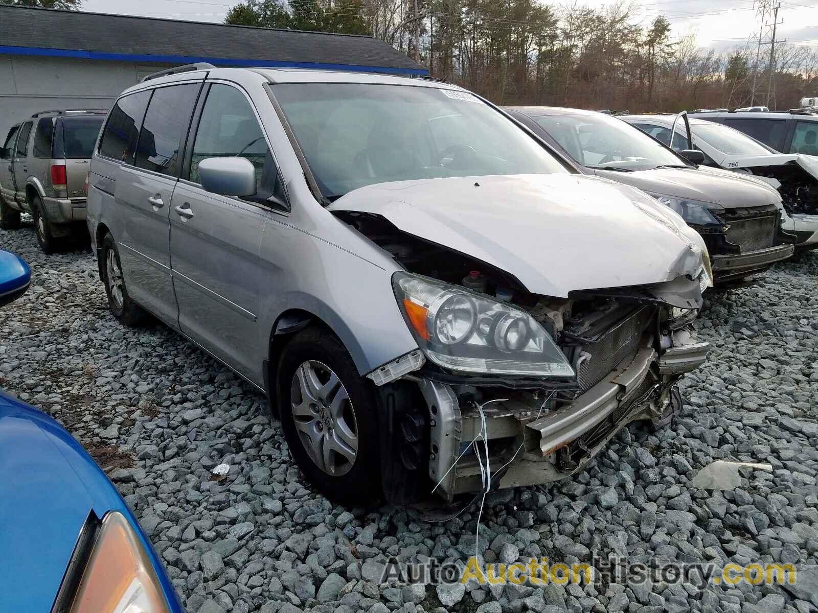 2007 HONDA ODYSSEY EX EXL, 5FNRL38657B415495