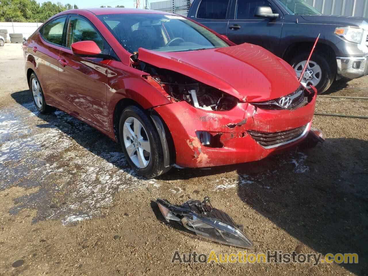 2011 HYUNDAI ELANTRA GLS, KMHDH4AEXBU143041