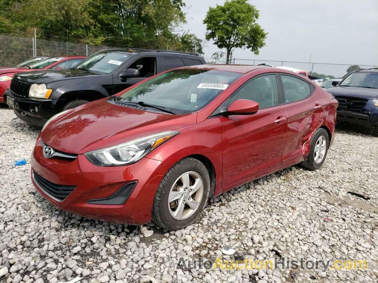 2015 HYUNDAI ELANTRA SE, 5NPDH4AE6FH569359