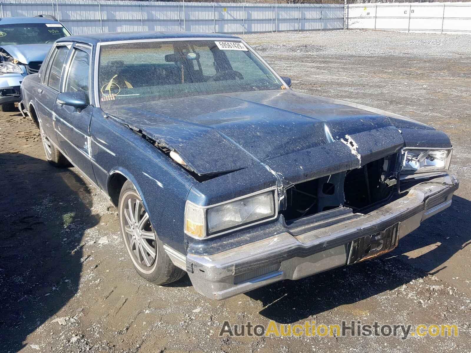 1989 CHEVROLET CAPRICE CLASSIC, 1G1BN51E6KR102122