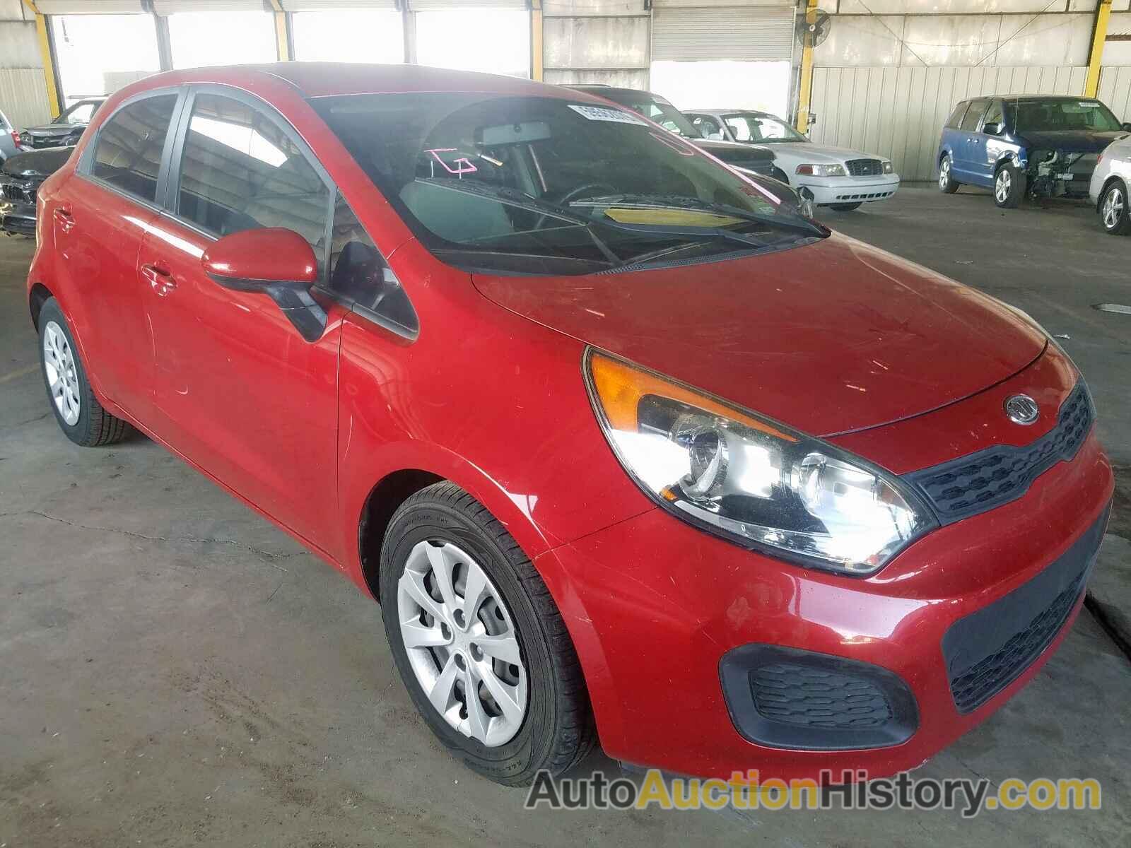 2012 KIA RIO LX LX, KNADM5A33C6013190