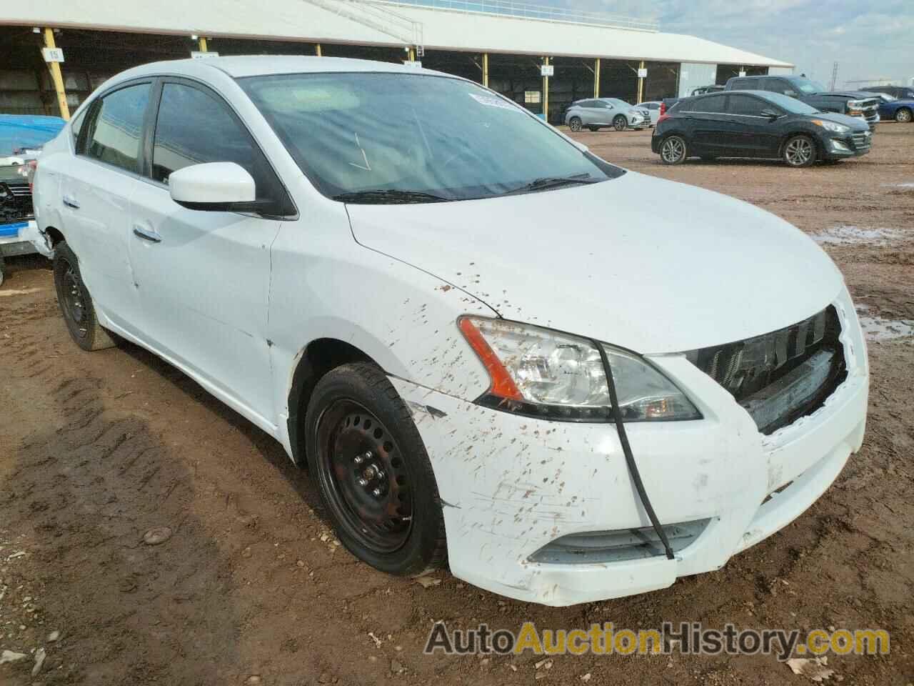 2015 NISSAN SENTRA S, 3N1AB7AP4FY368671