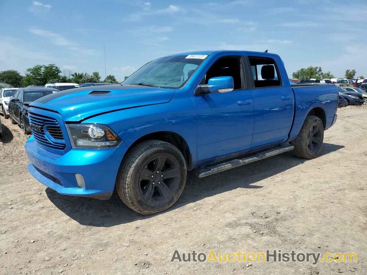 2018 RAM 1500 SPORT, 1C6RR7MT2JS213877