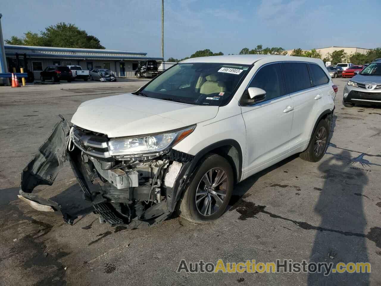 2017 TOYOTA HIGHLANDER LE, 5TDZZRFH1HS204748