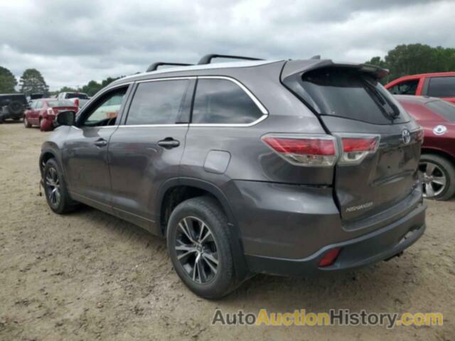 TOYOTA HIGHLANDER XLE, 5TDJKRFHXGS236534