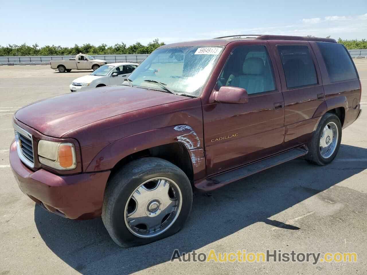 2000 CADILLAC ESCALADE LUXURY, 1GYEK63R9YR184918