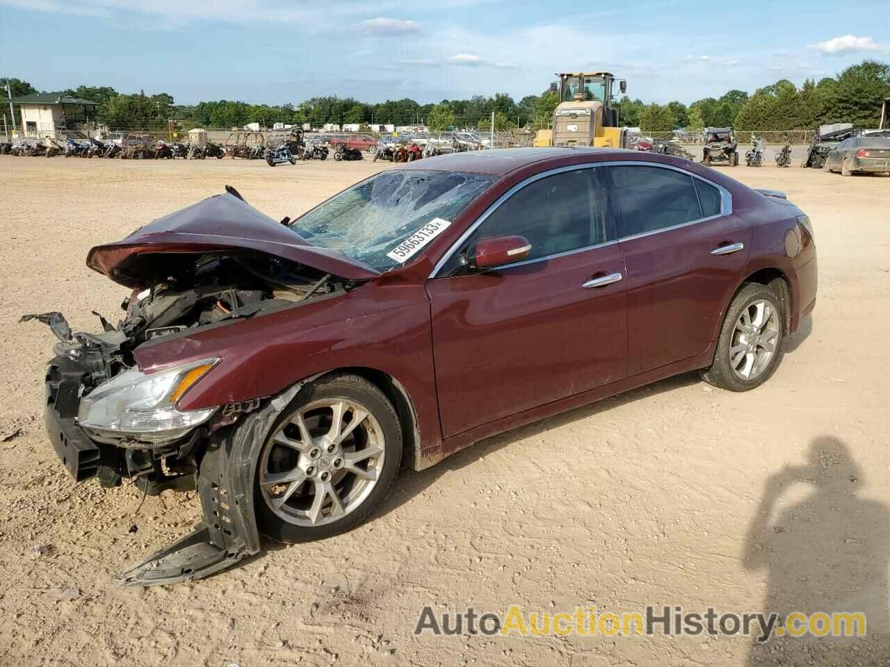 2012 NISSAN MAXIMA S, 1N4AA5APXCC814207