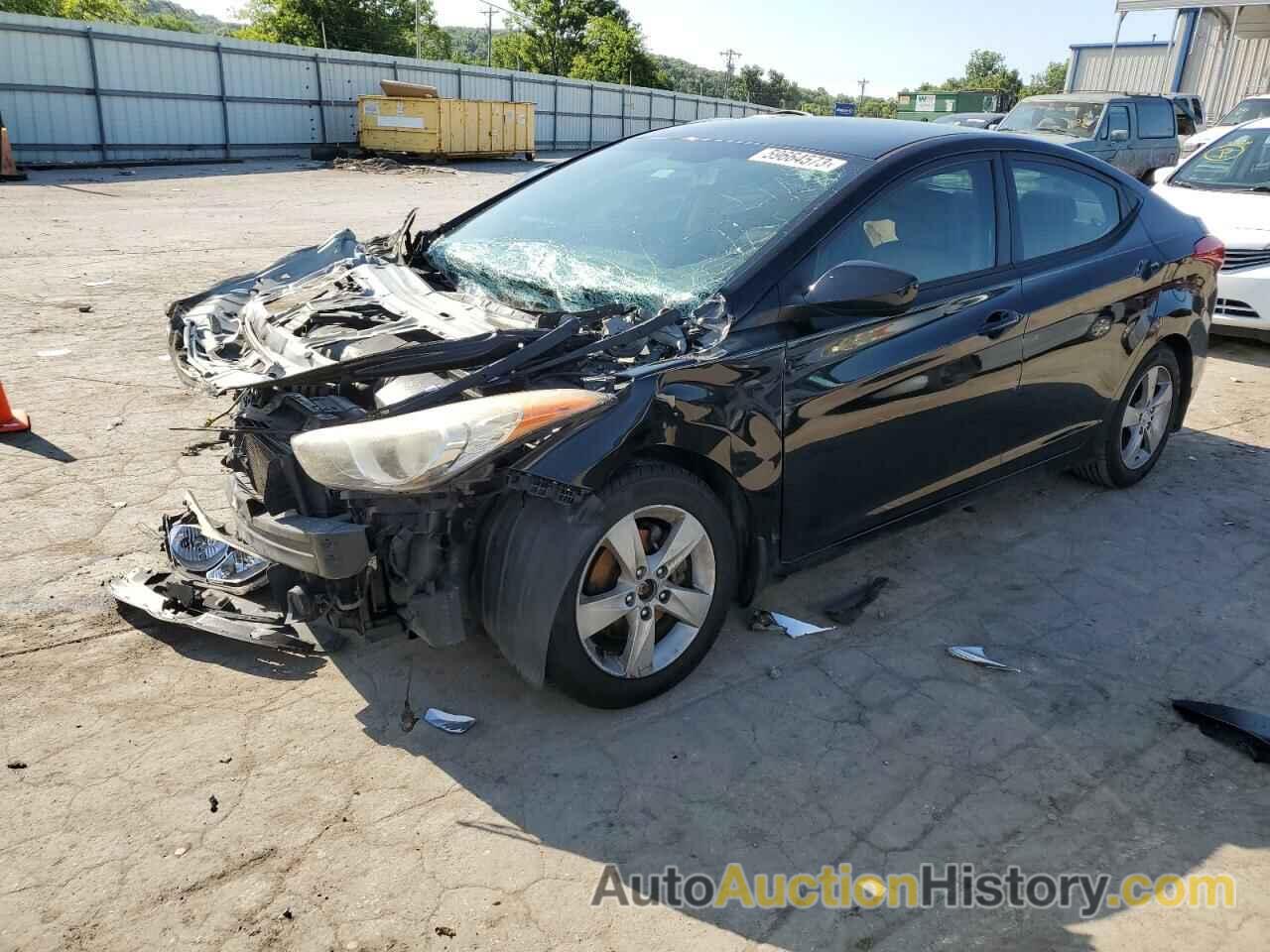 2012 HYUNDAI ELANTRA GLS, KMHDH4AE9CU353812