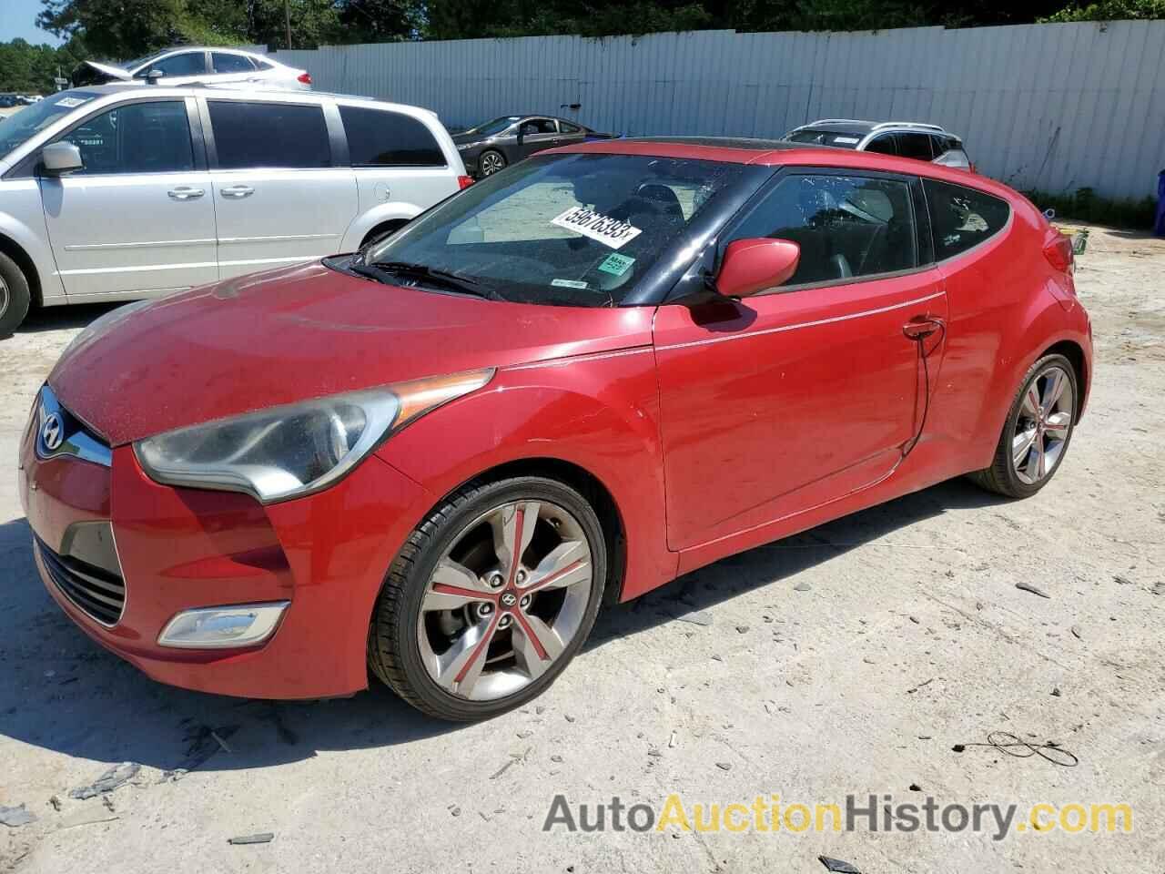 2016 HYUNDAI VELOSTER, KMHTC6AD2GU265879