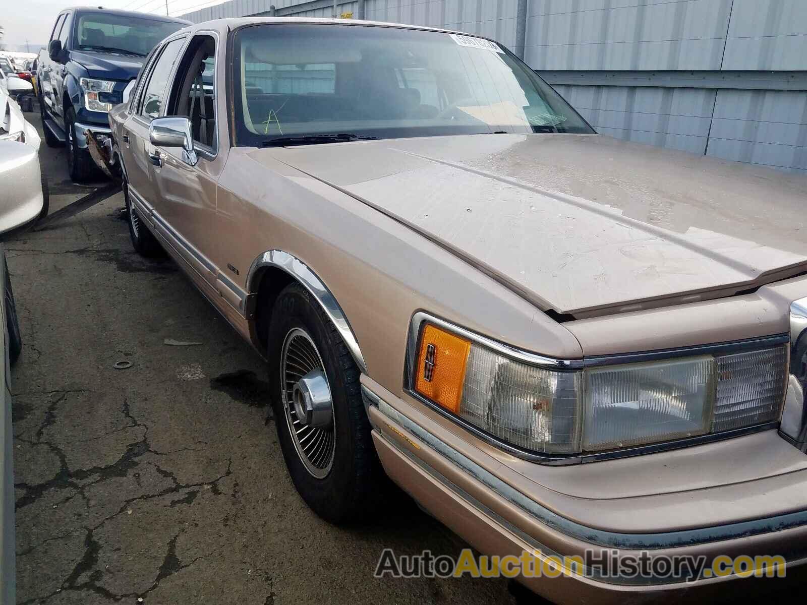 1992 LINCOLN TOWNCAR EXECUTIVE, 1LNLM81W0NY712726