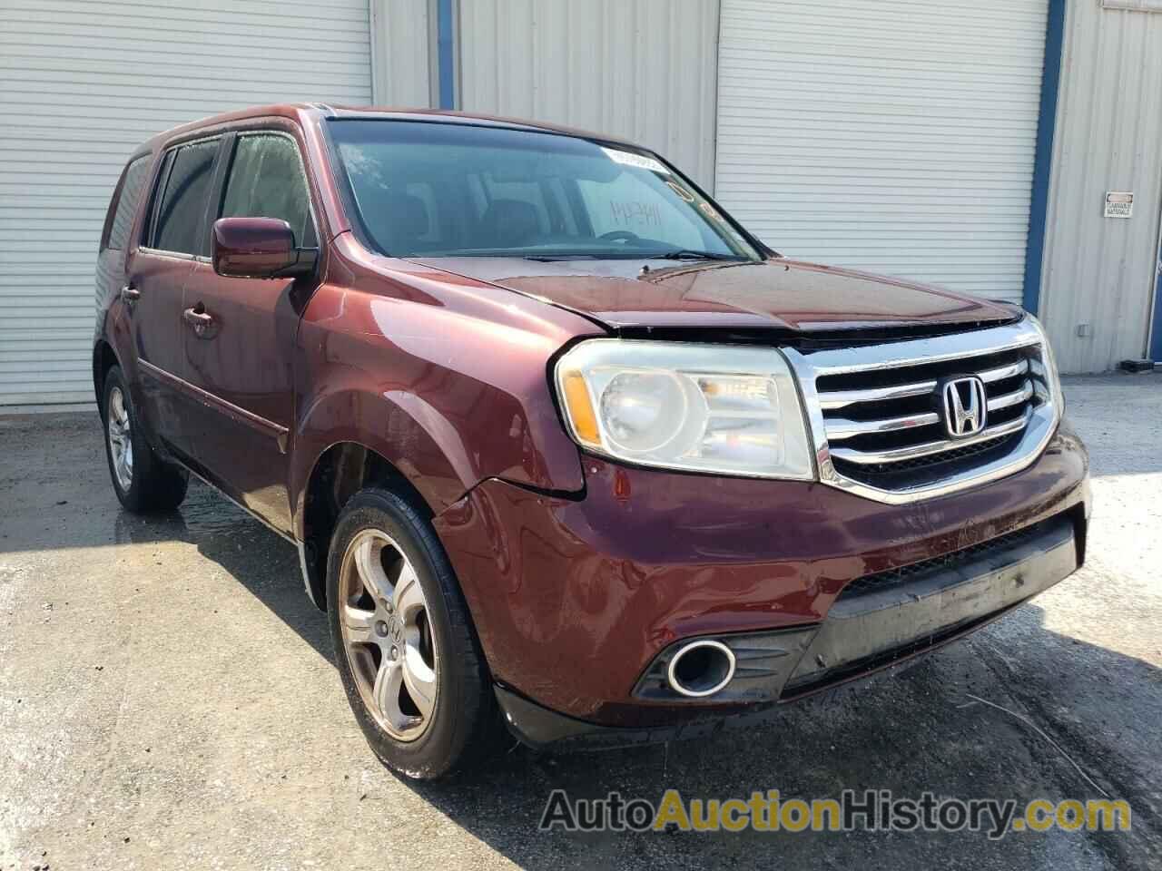 2012 HONDA PILOT EXL, 5FNYF3H52CB019559