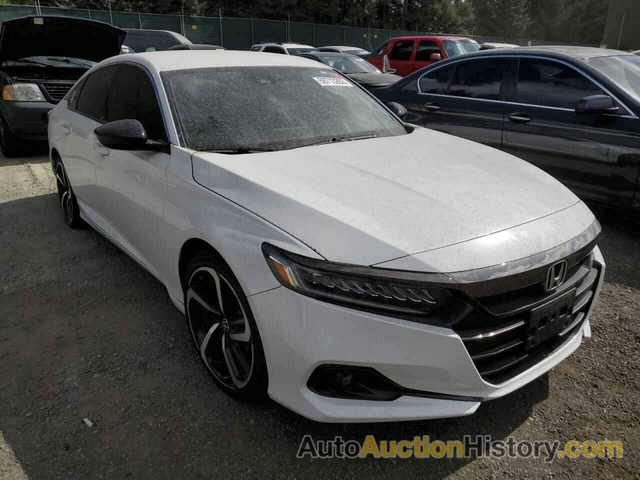 2021 HONDA ACCORD SPORT, 1HGCV1F38MA099738