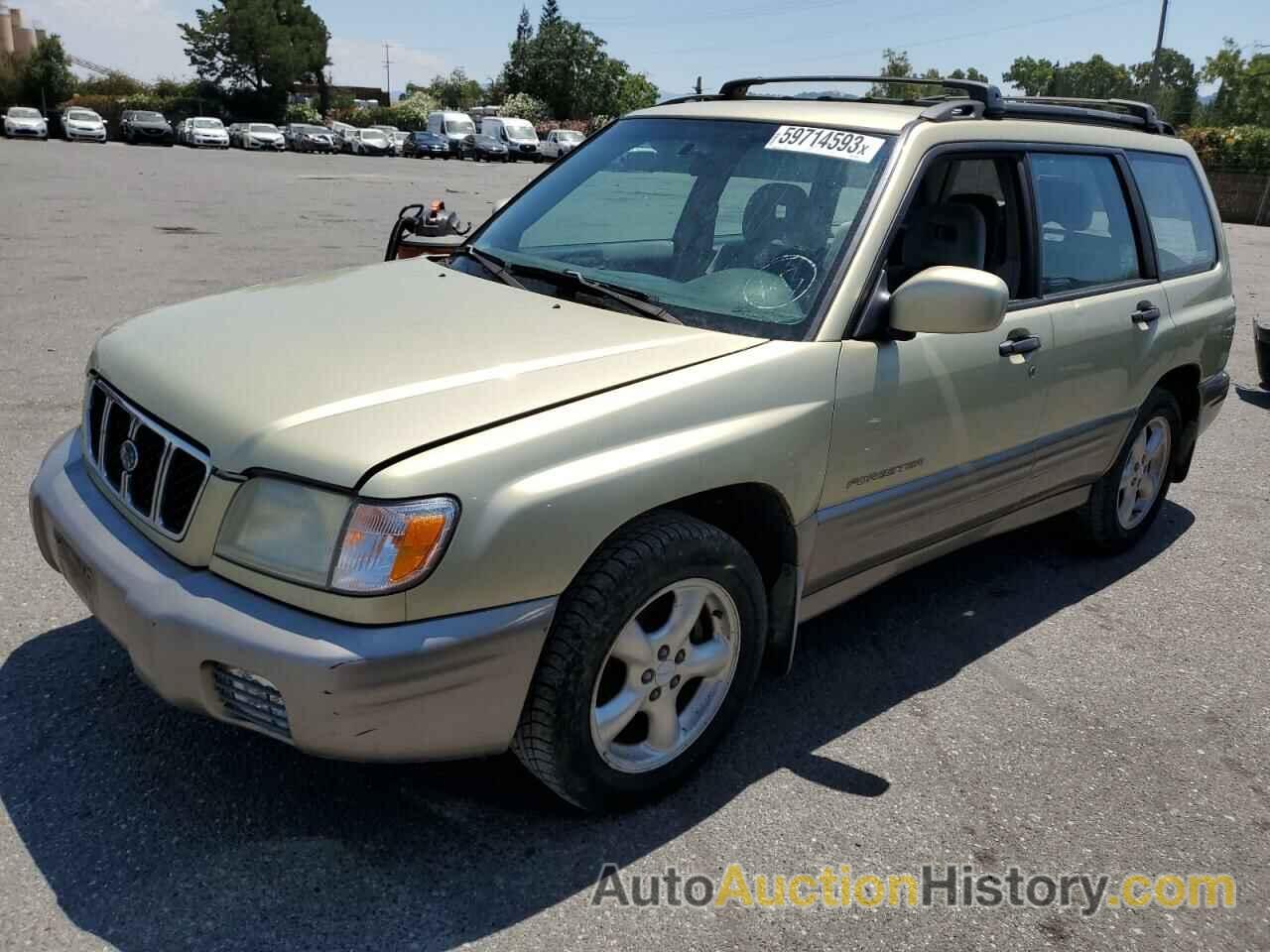2002 SUBARU FORESTER S, JF1SF65522H748919