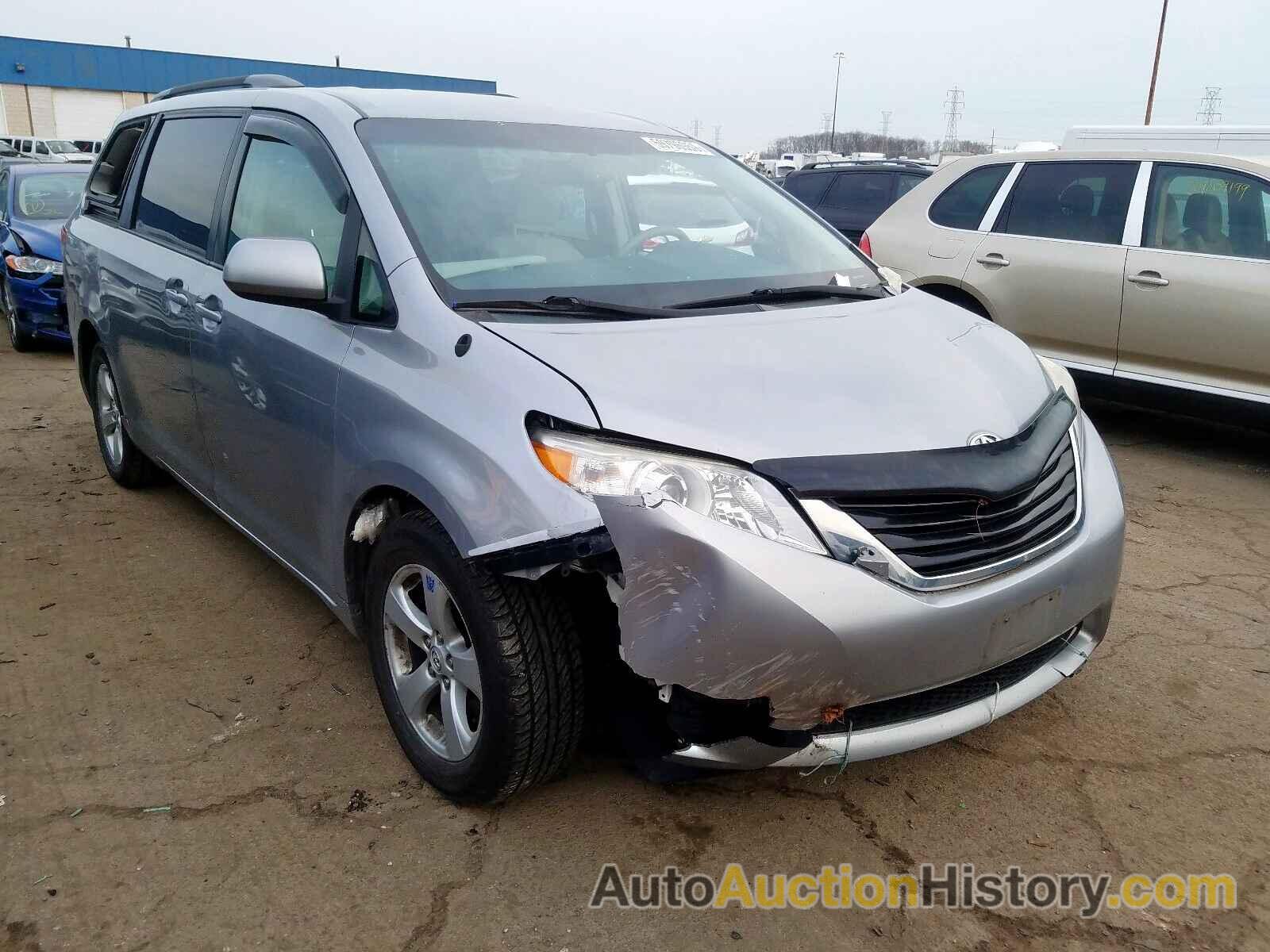 2012 TOYOTA SIENNA LE LE, 5TDKK3DC6CS252037