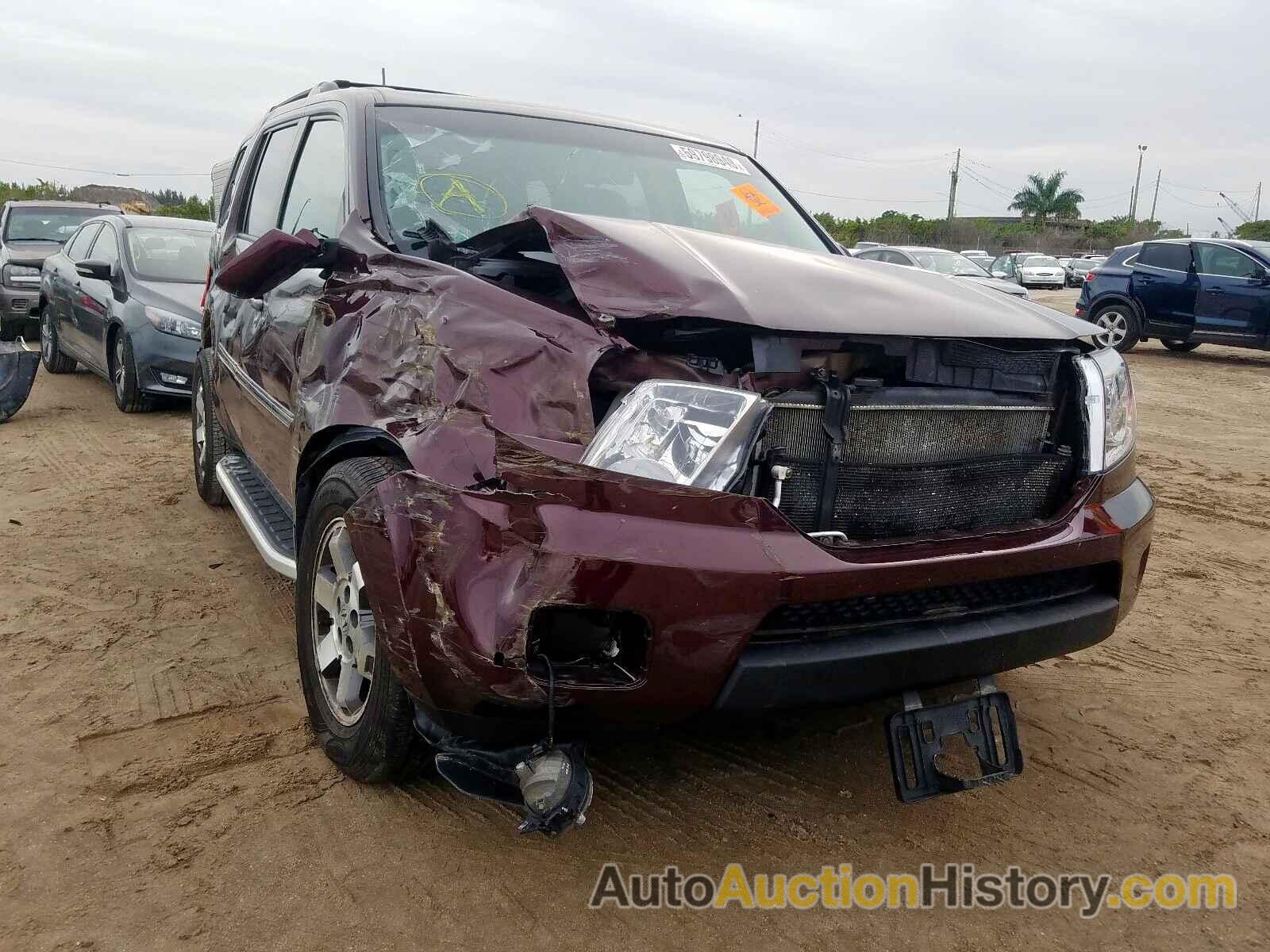 2010 HONDA PILOT TOUR TOURING, 5FNYF4H98AB017918