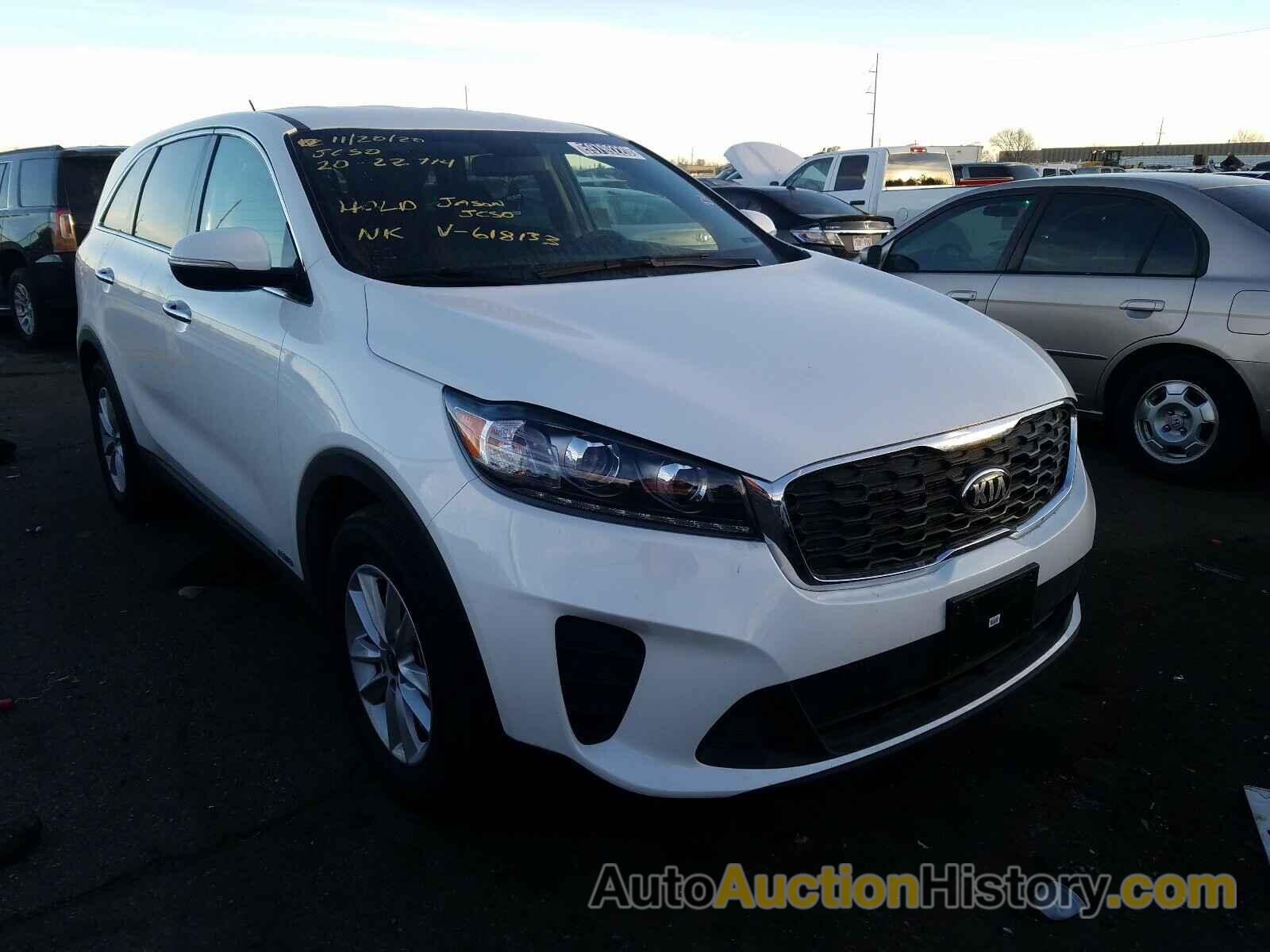 2020 KIA SORENTO S S, 5XYPGDA53LG618133