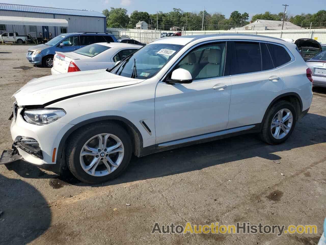 2019 BMW X3 XDRIVE30I, 5UXTR9C56KLD93746