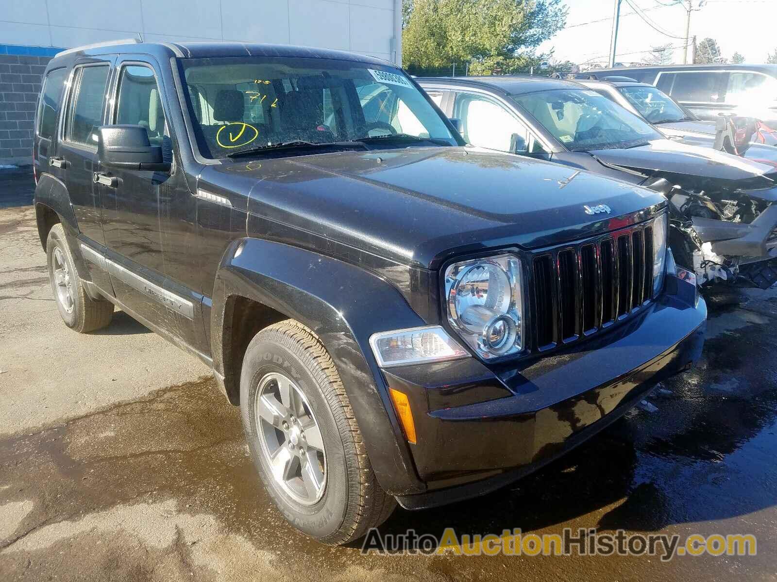 2008 JEEP LIBERTY SP SPORT, 1J8GN28K98W133309