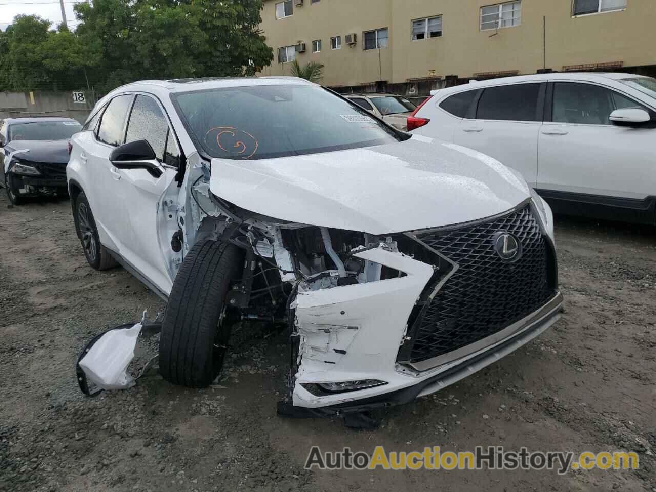 2022 LEXUS RX350 350 F-SPORT, 2T2YZMDA3NC337354