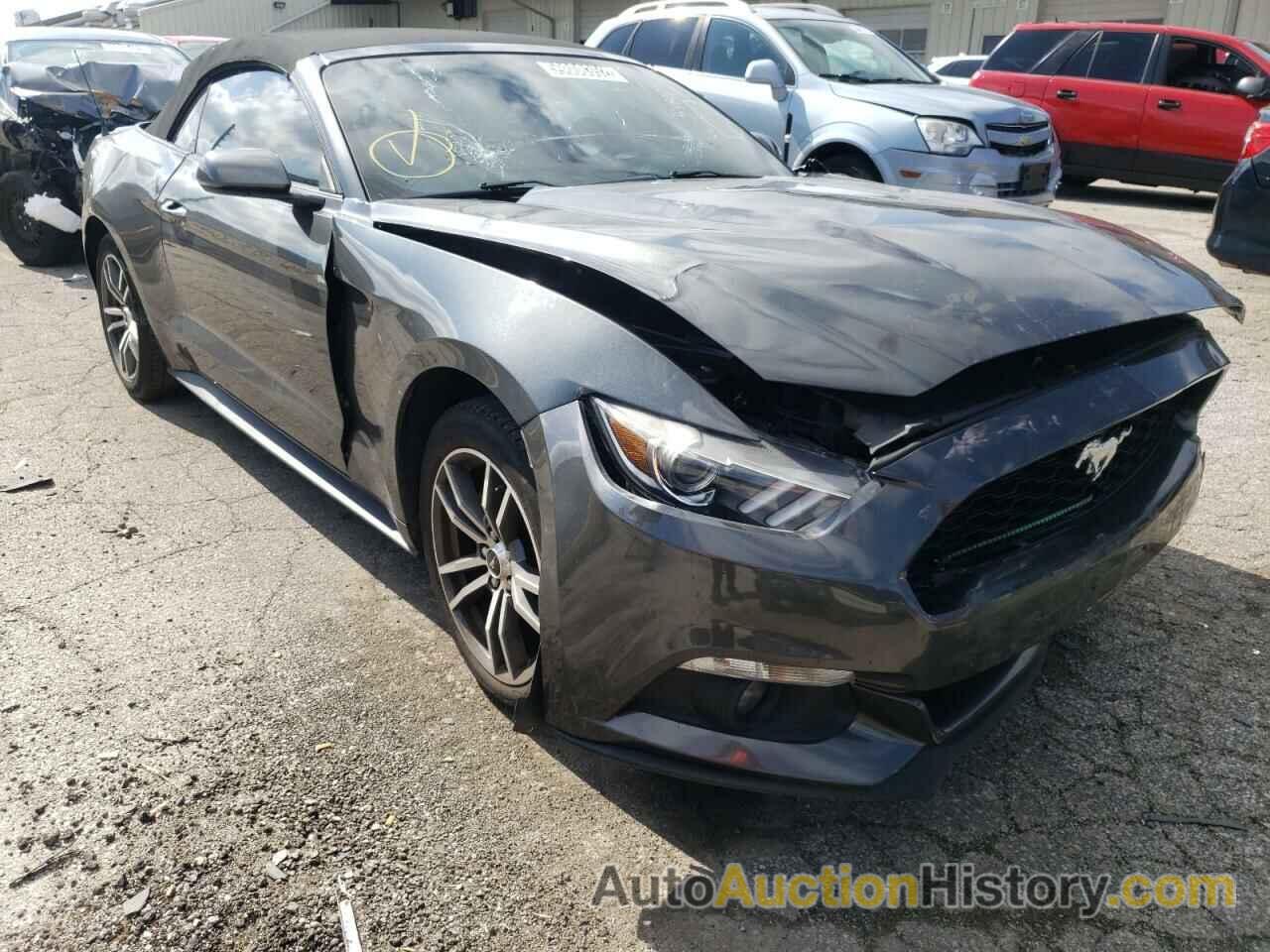 2016 FORD MUSTANG, 1FATP8UH4G5243322