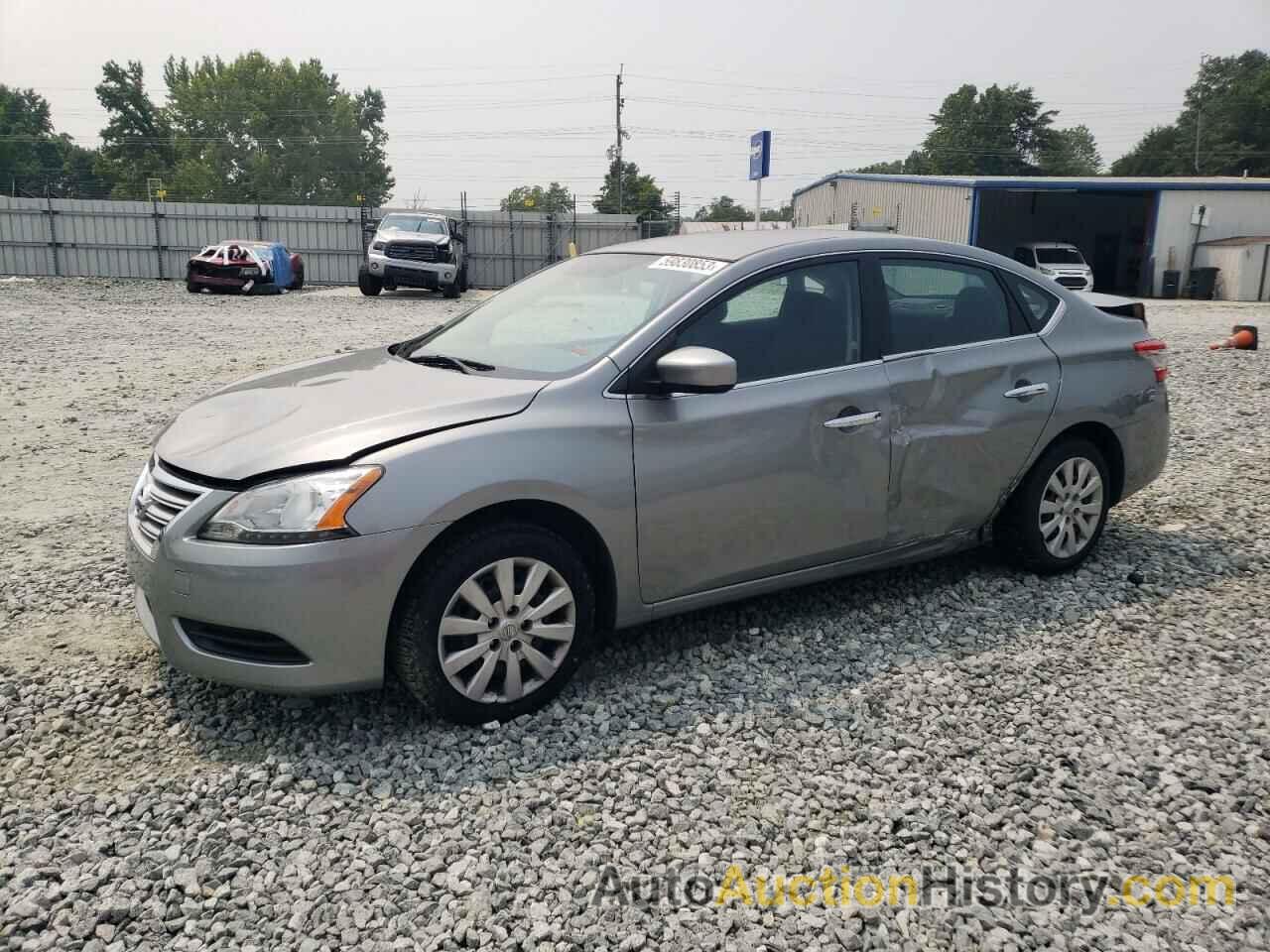 2014 NISSAN SENTRA S, 3N1AB7AP2EY331035