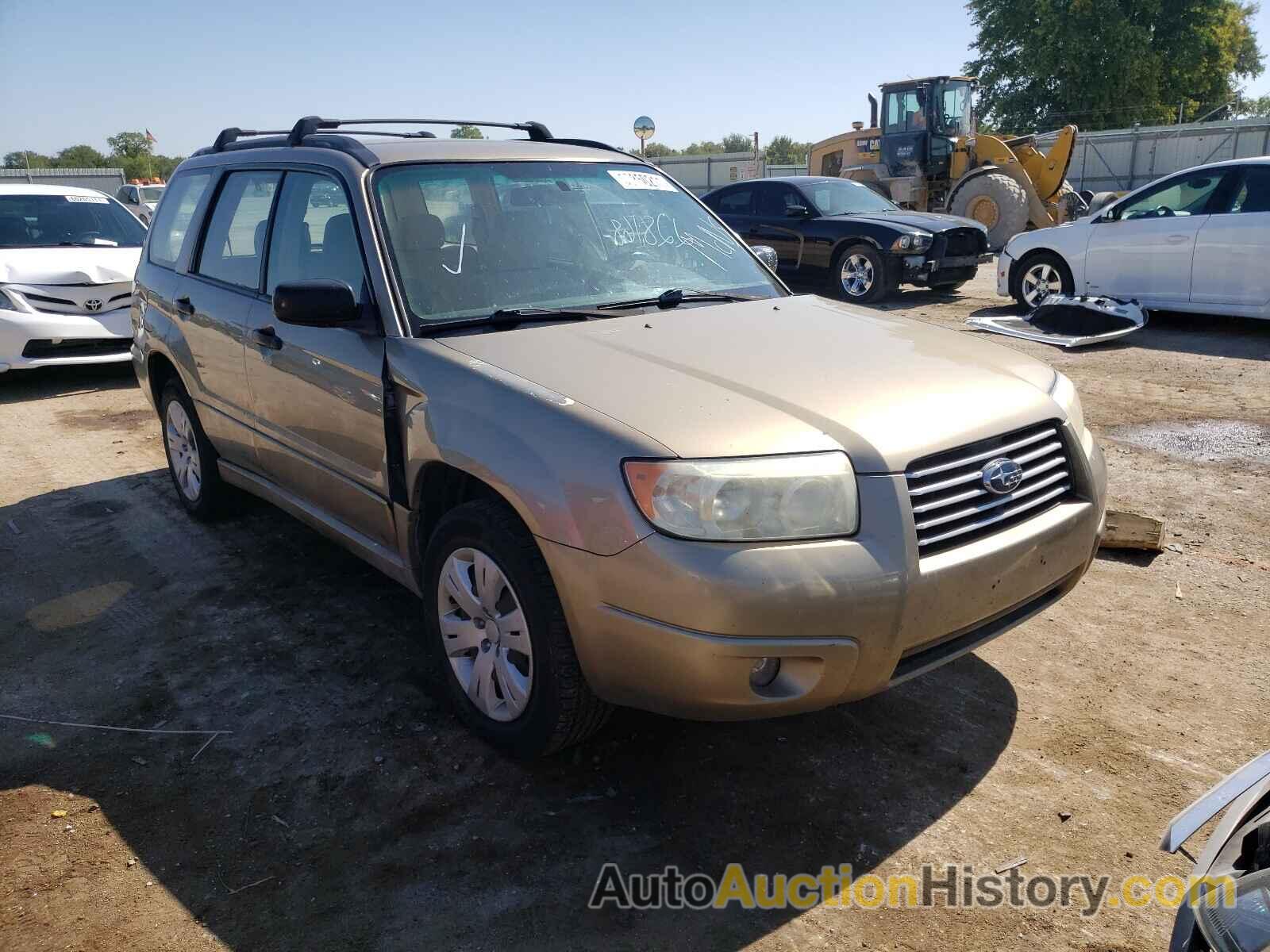 2008 SUBARU FORESTER 2.5X, JF1SG63608H704208