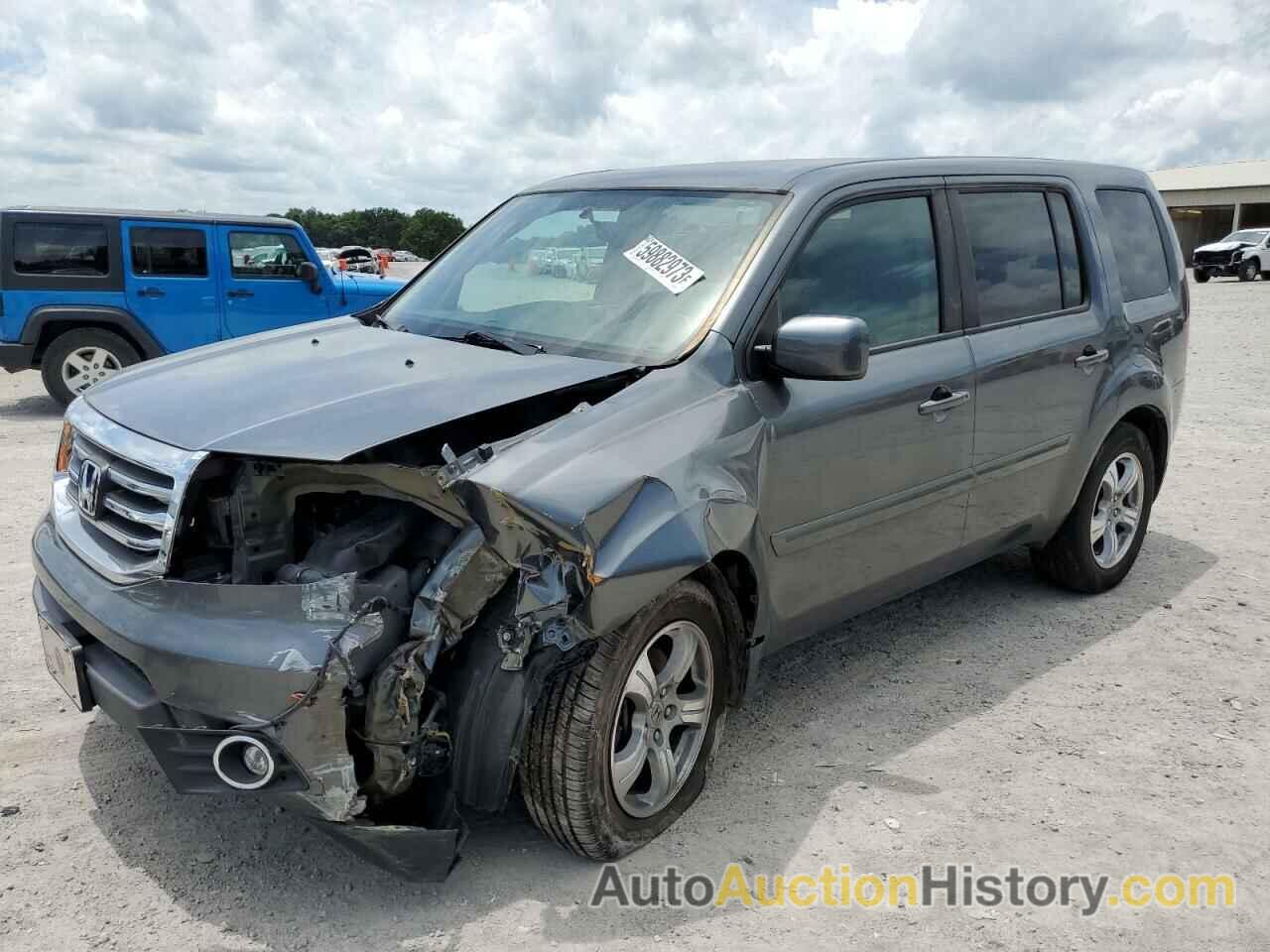 2013 HONDA PILOT EX, 5FNYF3H47DB030288