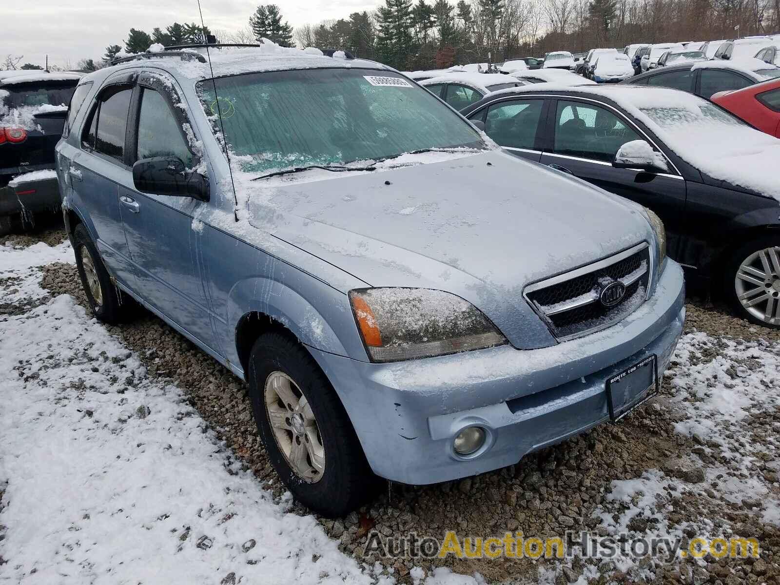 2005 KIA SORENTO EX EX, KNDJC733255348435