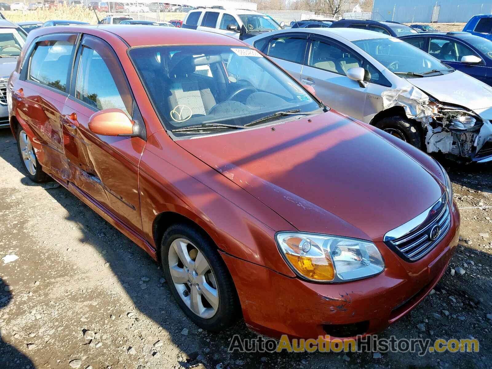 2008 KIA SPECTRA5 5 5 SX, KNAFE161185010078