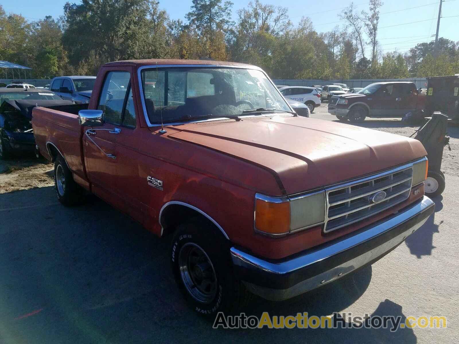 1987 FORD F150, 2FTCF15N3HCB14276